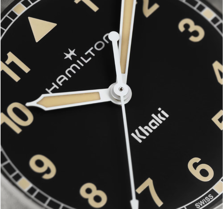 Hamilton Khaki Field Quartz Black Dial 33mm Men's Watch H69301131.