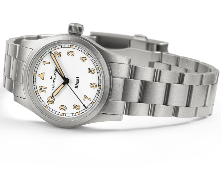 Hamilton Khaki Field Quartz White Dial 33mm Men's Watch H69301110
