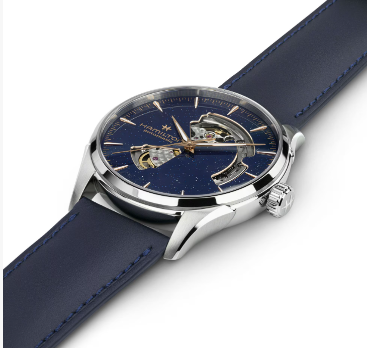 Hamilton Jazzmaster Open Heart Lady Auto Blue Dial 42 mm Women's Watch H32215642