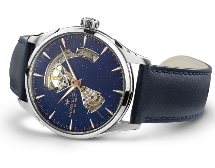 Hamilton Jazzmaster Open Heart Lady Auto Blue Dial 42 mm Women's Watch H32215642