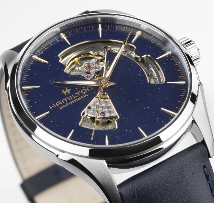 Hamilton Jazzmaster Open Heart Lady Auto Blue Dial 42 mm Women's Watch H32215642