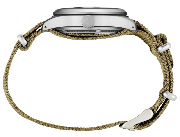 Seiko 5 Sports Diver Beige Dial with  Beige Nylon Strap Men's Watch SRPJ83