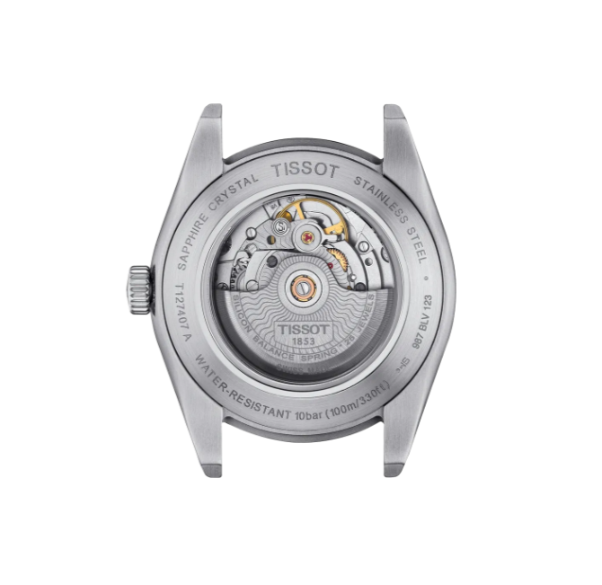 Tissot Gentleman Powermatic 80 Silicum Green Dial Men Watch T1274071109101