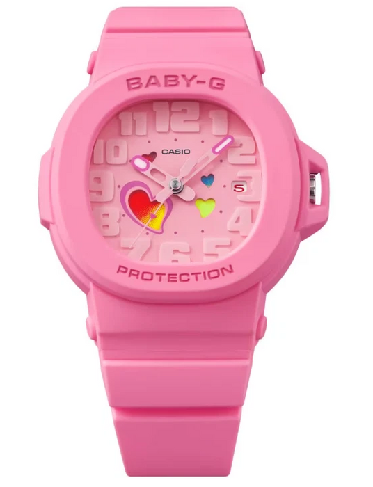 Casio Playful Hearts Series BGA-10 Series Pink Women's Watch BGA10-4A