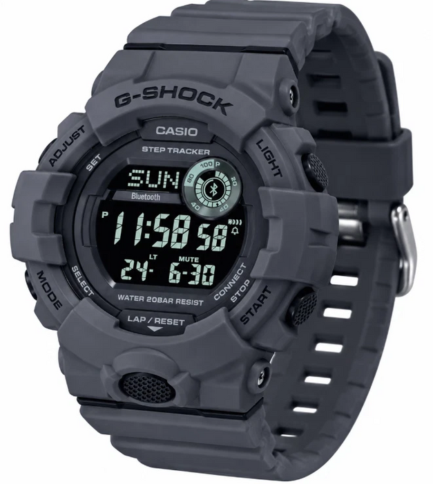 Casio G-SHOCK MOVE GBD-800 Series Digital Black Dial Men's Watch GBD800UC-8