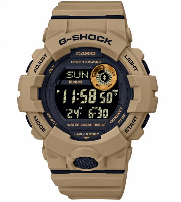 Casio G-SHOCK MOVE GBD-800 Series Digital Black Dial Men's Watch GBD800UC-5