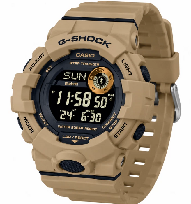 Casio G-SHOCK MOVE GBD-800 Series Digital Black Dial Men's Watch GBD800UC-5
