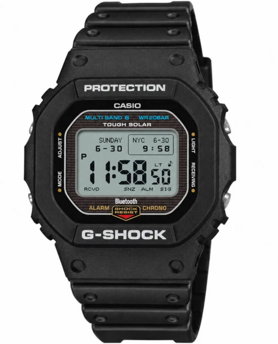 Casio G-Shock 5600 Series Digital Black Dial Men's Watch GWBX5600-1