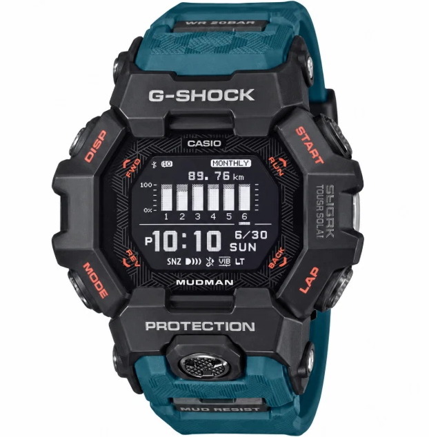 Casio G-Shock Master of G-Land Mudman Digital Watch GDGB100-1A3