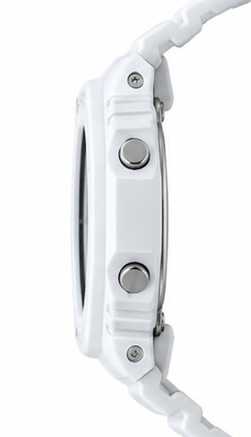 Casio G-Shock Analog & Digital Black Dial White Resin Men's Watch GA2100-7A