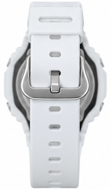 Casio G-Shock Analog & Digital Black Dial White Resin Men's Watch GA2100-7A