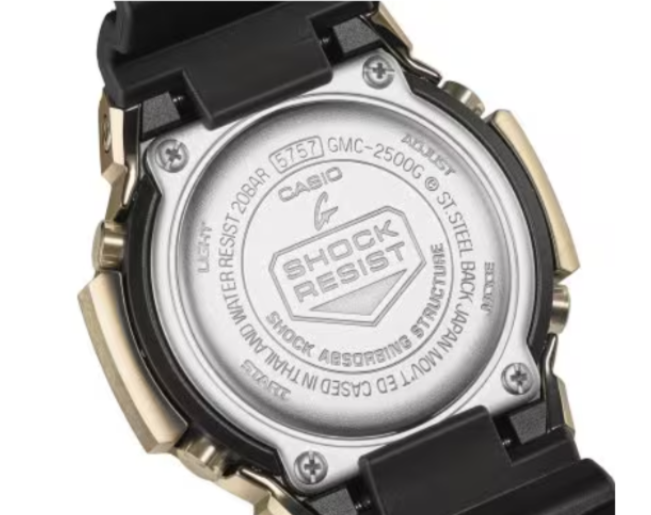 Casio G-Shock G-STEEL 2500 Series Gold Dial/Black Men's Watch GMC2500G-9A