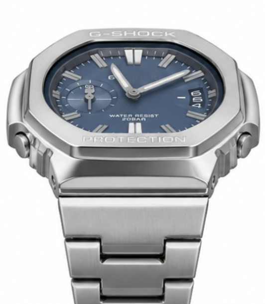 Casio G-Shock G-STEEL 2500 Series Grey Dial/Silver Men's Watch GMC2500D-1A2