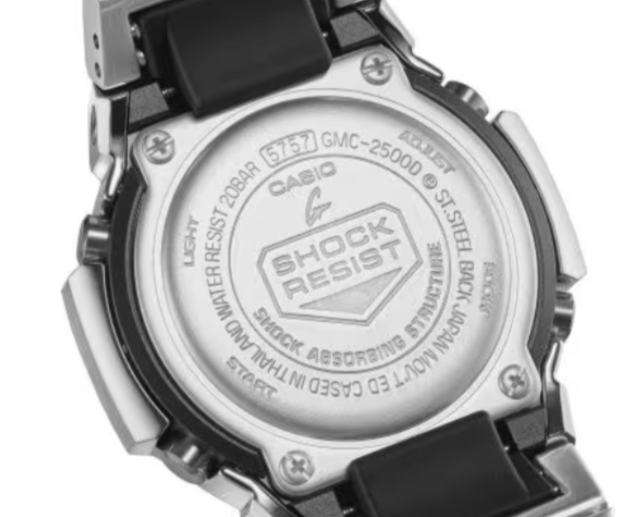 Casio G-Shock G-STEEL 2500 Series Black Dial Men's Watch GMC2500D-1A