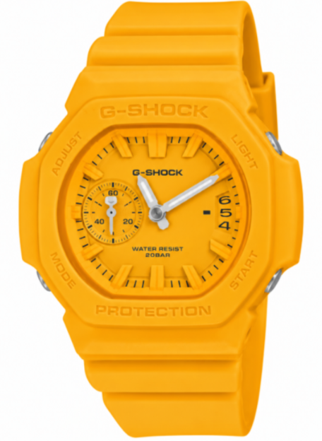 Casio G-Shock Analog 2500 Series Yellow Dial Men's Watch GAC2500-9A