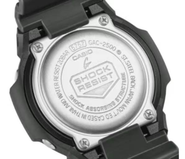 Casio G-Shock Analog 2500 Series Dark Green Dial Men's Watch GAC2500-3A