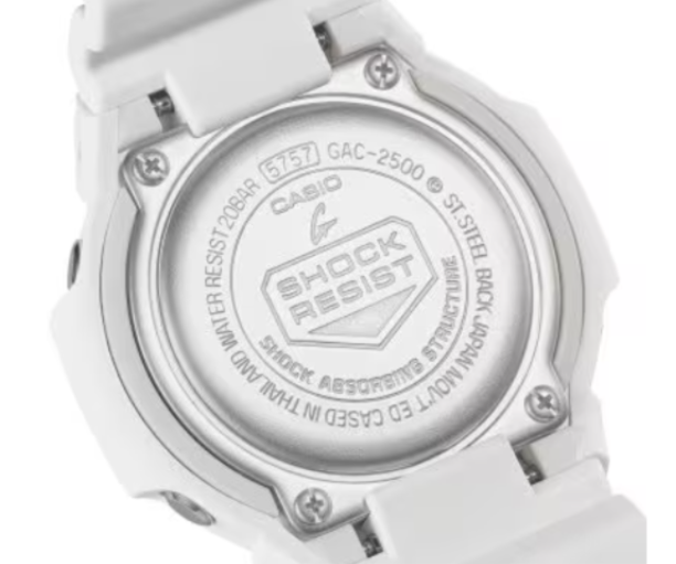 Casio G-Shock Analog 2500 Series White Dial Men's Watch GAC2500-7A