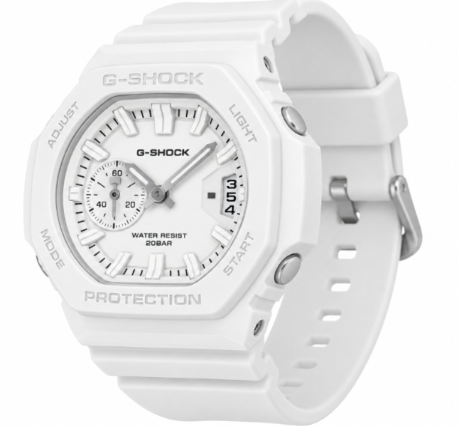 Casio G-Shock Analog 2500 Series White Dial Men's Watch GAC2500-7A