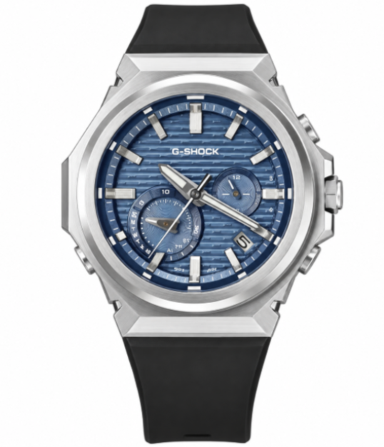 Casio G-Shock G-Steel GST-B1000 Series Brick Pattern Blue Dial Watch GSTB1000-2A