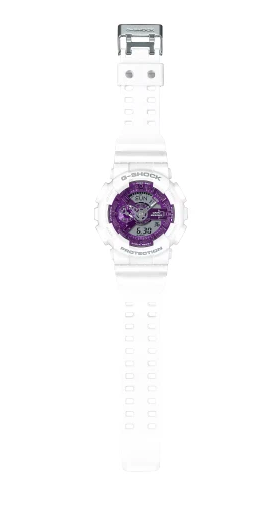 Casio G-Shock  110 SERIES Analog-Digital Purple Dial Men's Watch GA110WS-7A