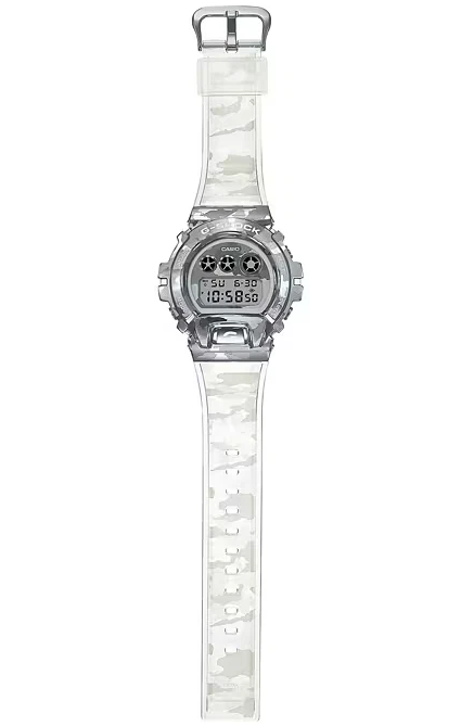Casio G-Shock Metal Covered Digital Camo Resin Men's Watch GM6900SCM-1