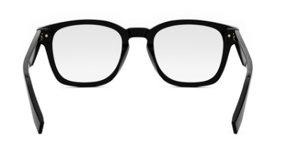 Fendi Fendi Essential FE50097I 001 Shiny Black Round Men's Eyeglasses.