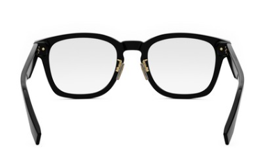 Fendi Fendi Essential FE50097F 001 Shiny Black Round Men's Eyeglasses.