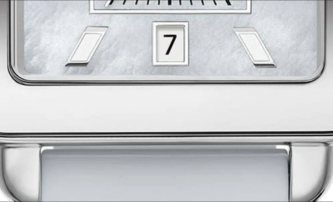 Michele Women's Deco Sport Mother of pearl Grey Silicone 34mm Watch MWW06K000074