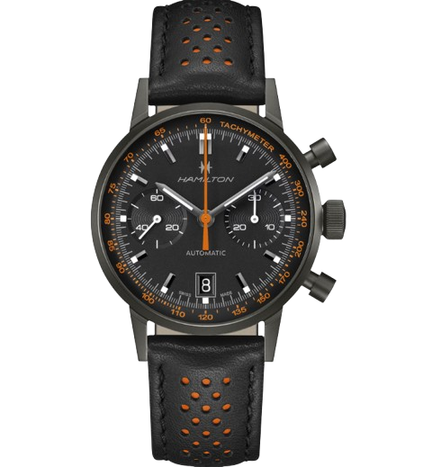 Hamilton American Classic Intra-Matic Chrono 40 mm Steel Men's Watch H38446732