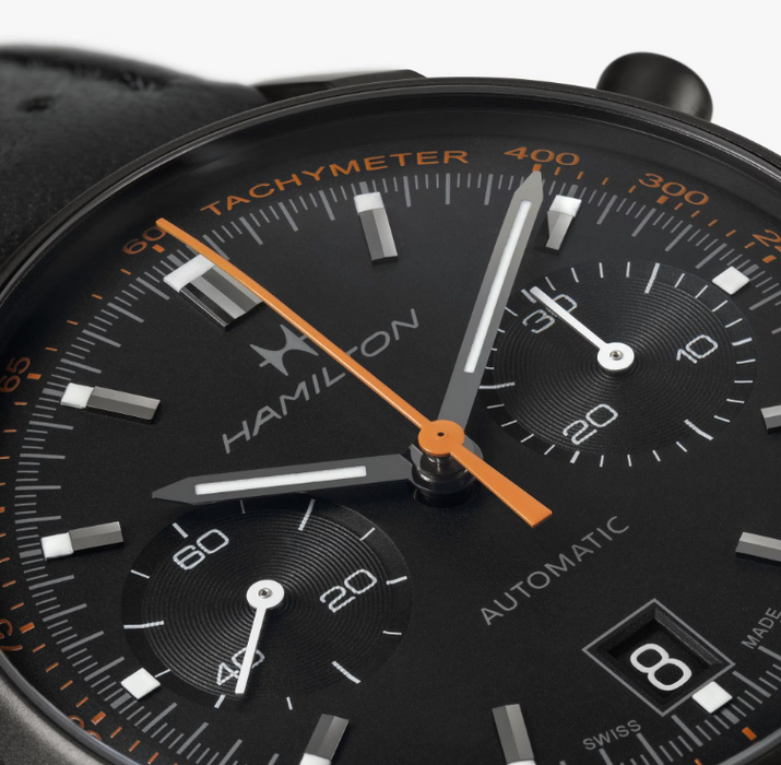 Hamilton American Classic Intra-Matic Chrono 40 mm Steel Men's Watch H38446732