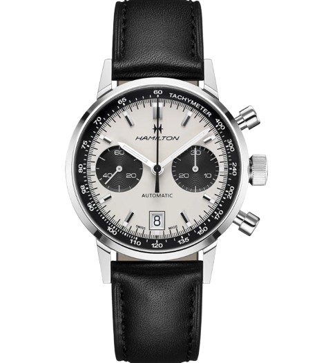 Hamilton American Classic Intra-Matic Auto Chrono White Dial Men's Watch H38416711