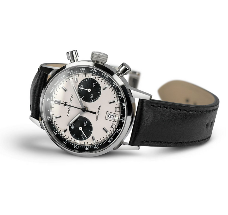 Hamilton American Classic Intra-Matic Auto Chrono White Dial Men's Watch H38416711