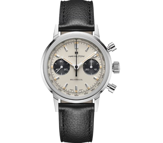 Hamilton American Classic Intra-Matic Auto Chronograph White Dial Men's Watch H38429710