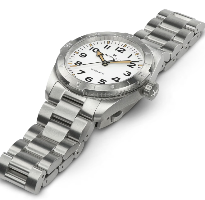Hamilton Khaki Field Expedition Automatic White Dial 41mm Men's Watch H70315110