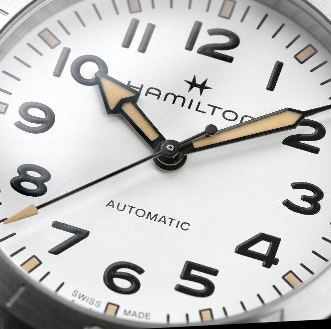 Hamilton Khaki Field Expedition Automatic White Dial 41mm Men's Watch H70315110