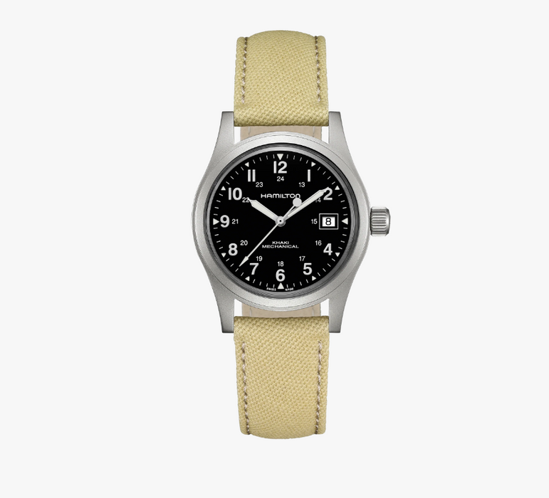 Hamilton Khaki Field Mechanical Black Dial 38mm Men's Watch H69439933