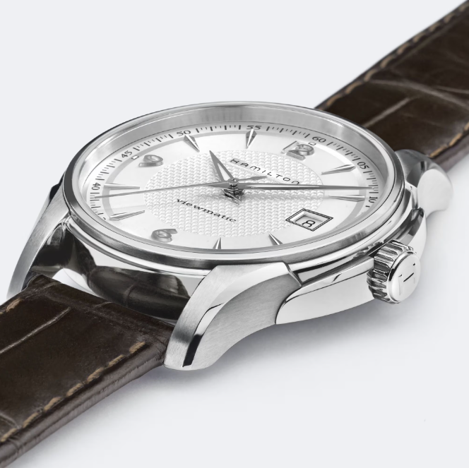 Hamilton Men's Jazzmaster Viewmatic Automatic Brown Watch H32515555