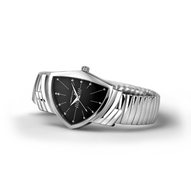 Hamilton Ventura Quartz Stainless Steel Men's Watch H24411232