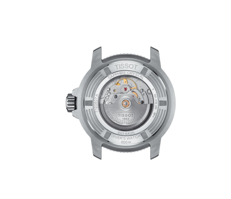 Tissot Seastar Pro 2000 Powermatic 80 Stainless Steel Men's Watch T1206071104101