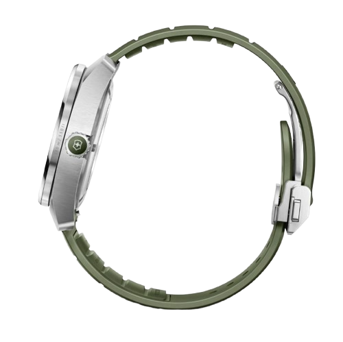 Victorinox Concept One Automatic Green Dial Rubber Strap Men's Watch 242058