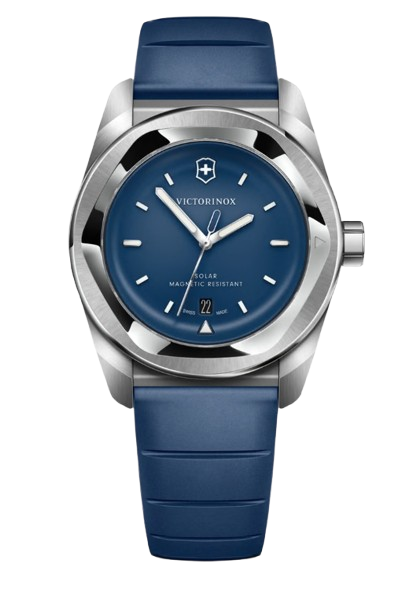 Victorinox Concept One Solar Blue Dial Rubber Strap Men's Watch 242053