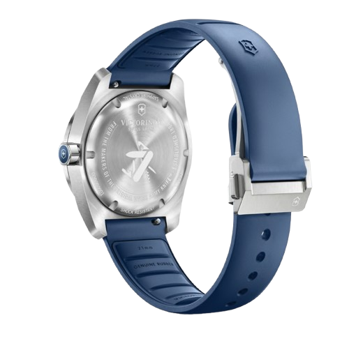 Victorinox Concept One Solar Blue Dial Rubber Strap Men's Watch 242053