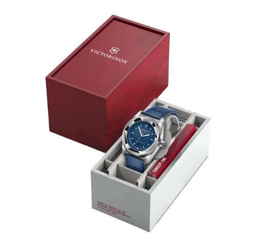Victorinox Concept One Solar Blue Dial Rubber Strap Men's Watch 242053