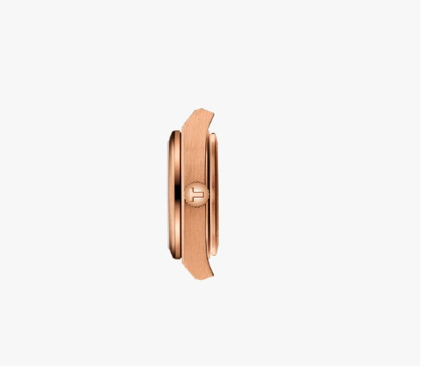 Tissot PRX 25mm Rose Gold Diamond Accent Women's Watch T1370103350600