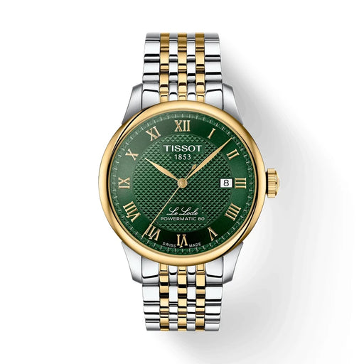 Tissot Le Locle 39.3Mm T0064072209300 Green Men's Watch_1