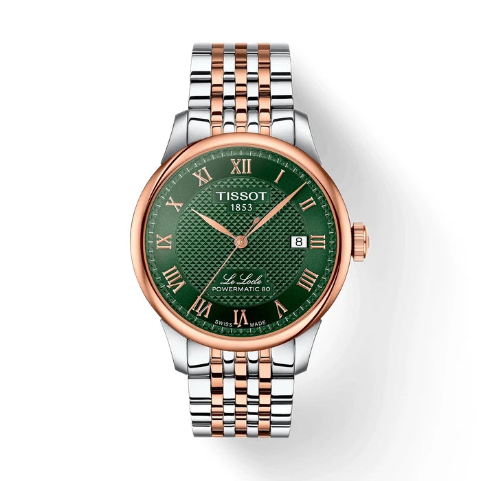 Tissot Le Locle 39.3Mm T0064072209301 Green Men's Watch_1