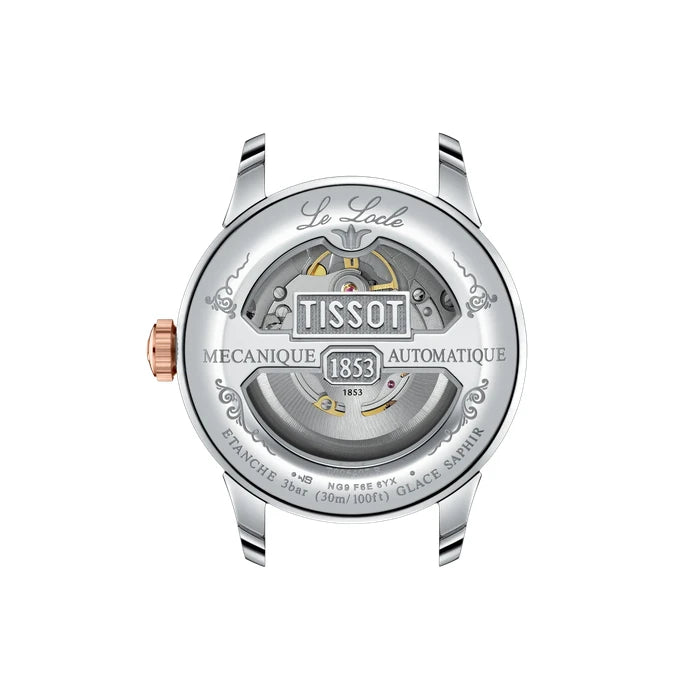 Tissot Le Locle 39.3Mm T0064072209301 Green Men's Watch_3