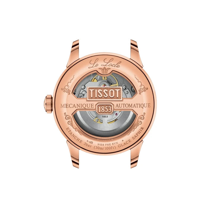 Tissot Le Locle 39.3Mm T0064073309300 Green Men's Watch_3