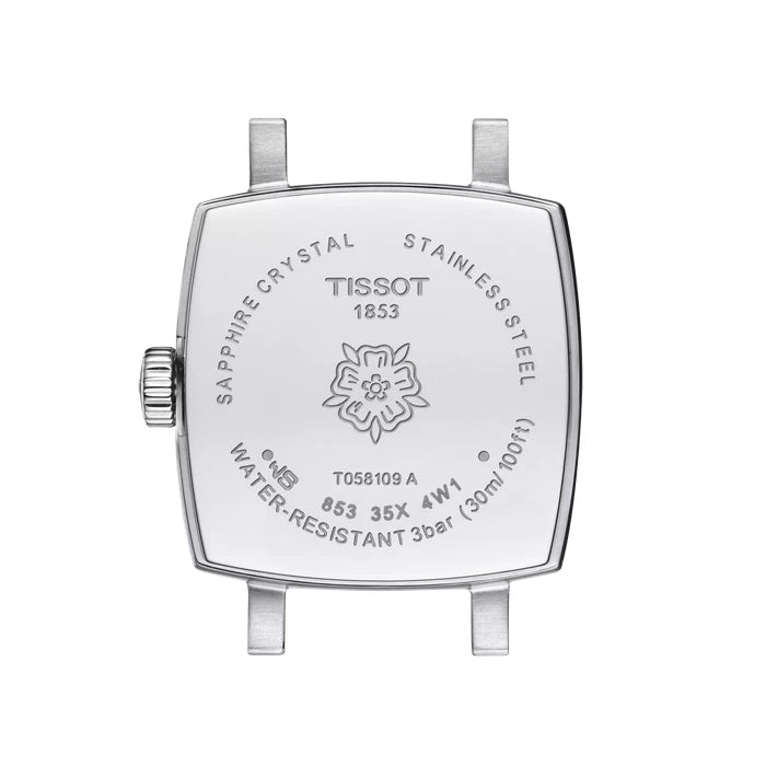 Tissot Lovely Square 20X20Mm T0581091103601 Silver Women's Watch_3