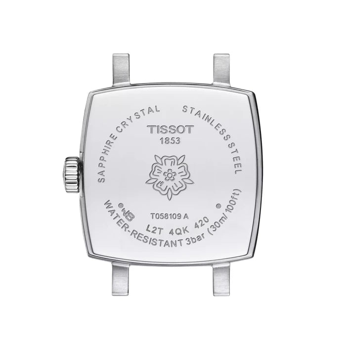 Tissot Lovely Square 20X20Mm T0581091104101 Blue Women's Watch_3